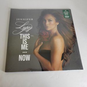 SIGNED Jennifer Lopez This Is Me Now Emerald Green Colored Vinyl JLO NEW SEALED